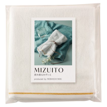 MIZUITO 澄み渡るみずいと 大阪泉州ハンドタオル ホワイト  ／タオル 日用品・ヘルスケア 敬老の日 プレゼント ギフト お彼岸 お供え 秋 2026 送料無料 ギフト プレゼント プチギフト 内祝い 快気祝い 出産祝い 結婚祝い 引出物 新築祝い お返し