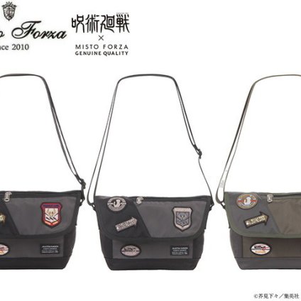 正規品 メンズ レディース ミストフォルツァ Misto Forza 呪術廻戦コラボ ワッペンモデル Mini Shoulder FMJ12 rowa12 旅行 ギフト