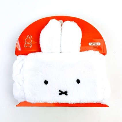 ミッフィー miffy フェイスヘアバンド 洗顔 ホワイト