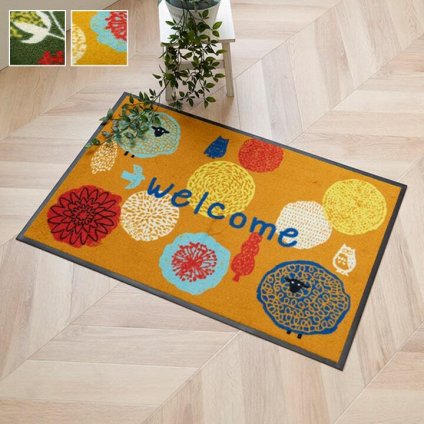 ラグ カーペット 玄関マット 屋外用 『フォレスタ 外用玄関マット』 約59×90cm 新生活