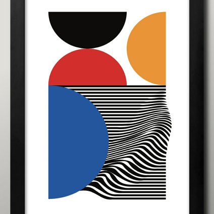 日本製 バウハウス BAUHAUS ミッドセンチュリー A3 サイズ ポスター アート おしゃれ 絵画 インテリア 北欧 イラスト マット紙 艶消し アートパネル 額 フレーム デザイン 壁掛け ギフト 新築祝い ディスプレイ  速達 送料無料