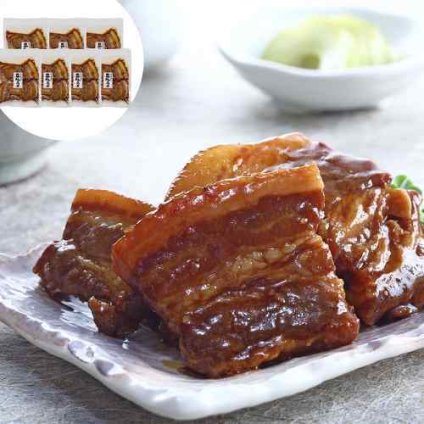 鹿児島県産 黒豚角煮 190g×7パック 個包装 柔とろ 濃厚甘辛タレ 冷凍 お取り寄せ ご飯のお供 ギフト