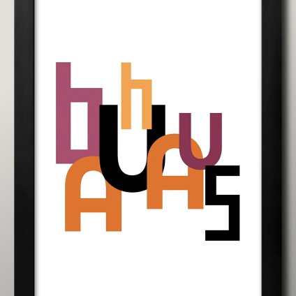 日本製 バウハウス BAUHAUS ミッドセンチュリー A3 サイズ ポスター アート おしゃれ 絵画 インテリア 北欧 イラスト マット紙 艶消し アートパネル 額 フレーム デザイン 壁掛け ギフト 新築祝い ディスプレイ  速達 送料無料
