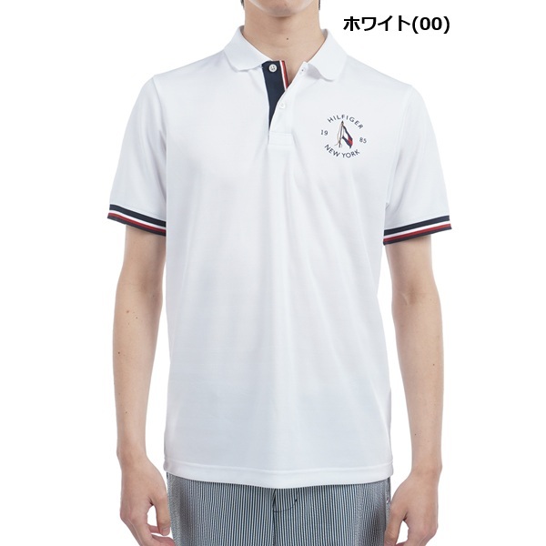 トミーヒルフィガー ゴルフ メンズ サークルロゴ 半袖ポロシャツ TOMMY