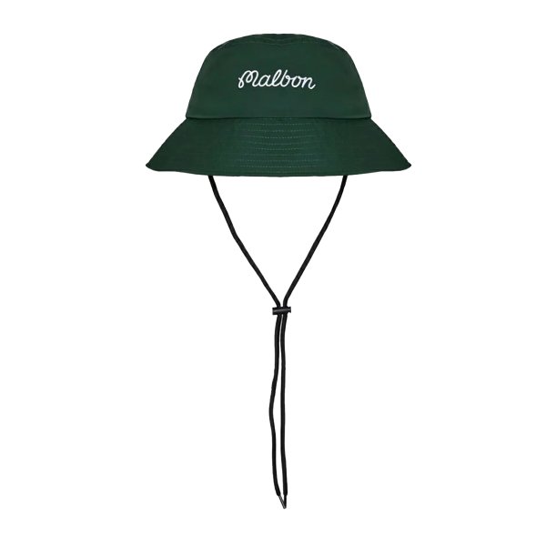 マルボンゴルフ MALBON GOLF バケットハット 紐付き ストラップ ハット