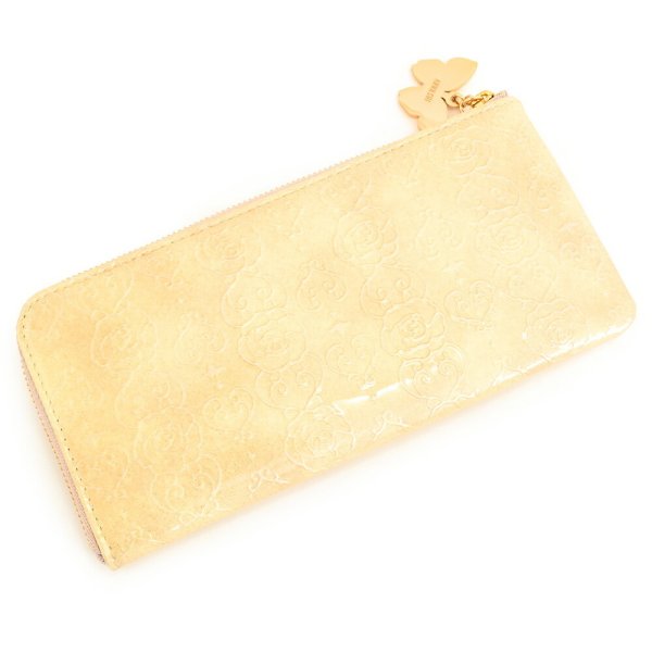 アナスイ 財布 長財布 L字ファスナー ベージュ ANNA SUI 316911-40 