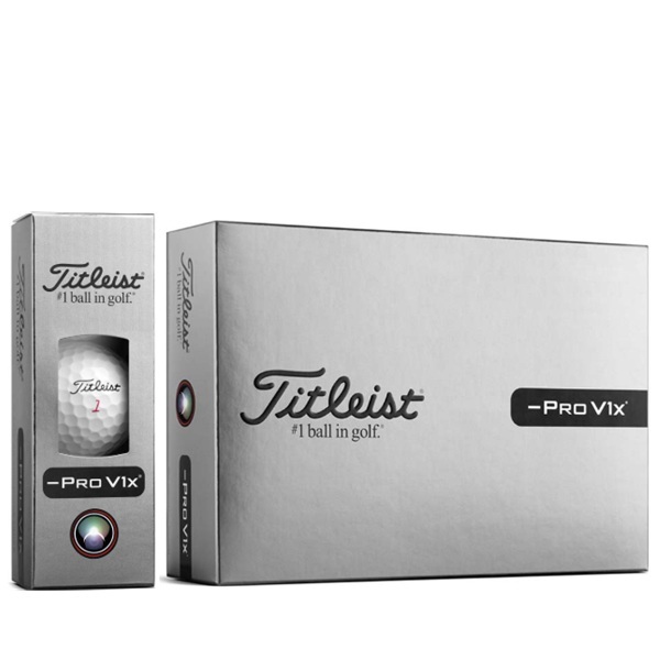 タイトリスト ゴルフボール プロ V1X レフトダッシュ 1ダース 12個入り 