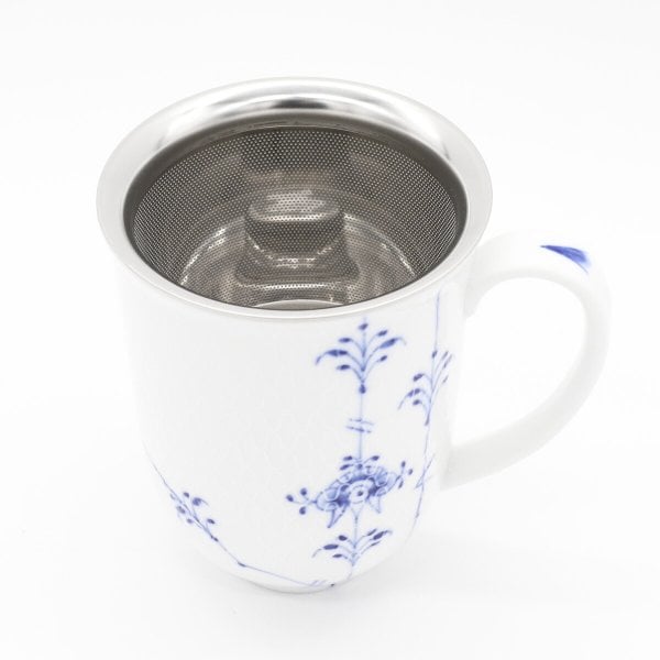 ロイヤルコペンハーゲン ブルーパルメッテ マグカップ 蓋