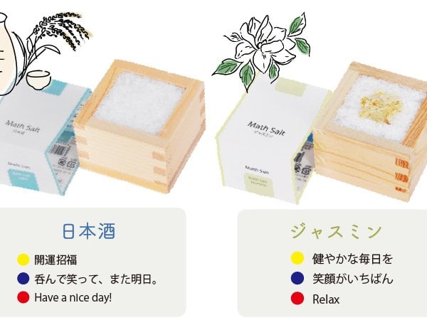 枡のバスグッズ【6個セット】ギフト 専用ギフトBOX 全24種から選べる