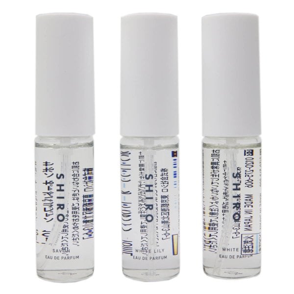 【3点セット】SHIRO 香水 ホワイト他 SHIRO シロ オードパルファン 香水 ミニセット 10mL×3本 サボン