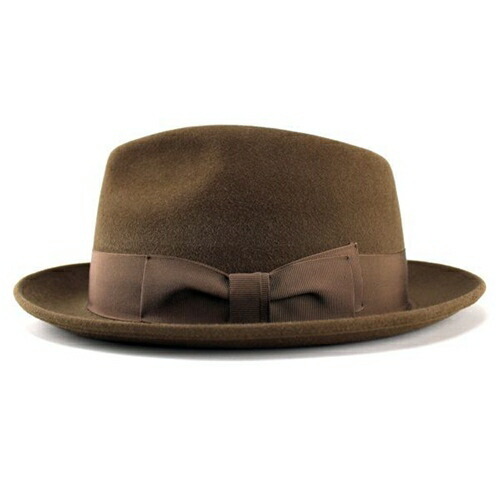 FUJI HAT ハット 帽子 メンズ 高級フェルトハット 兎毛 中折れハット