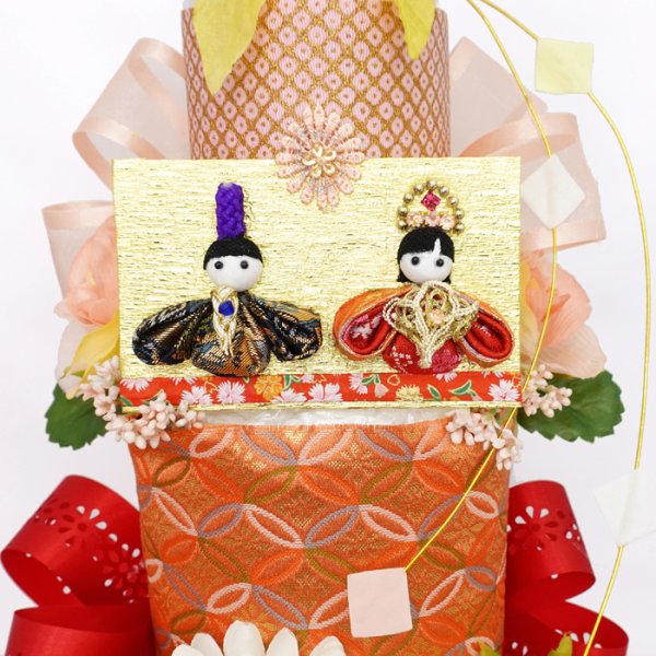 おひな様【オムツケーキ】送料無料 出産祝い 初節句 初孫 雛祭り 