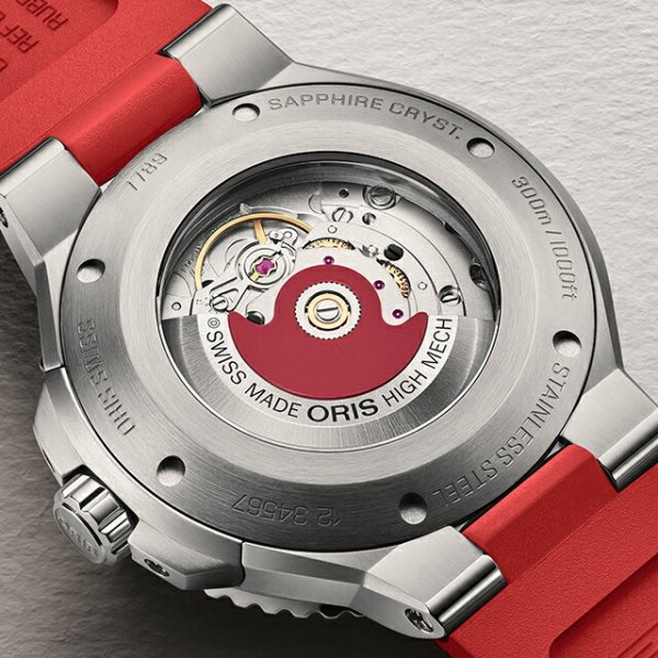 オリス アクイスデイト レリーフ 43.5mm 自動巻き 腕時計 ブランド 