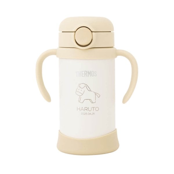 ストローマグ ベビーマグ 両手マグ 水筒 Thermos サーモス FJT-350 ま