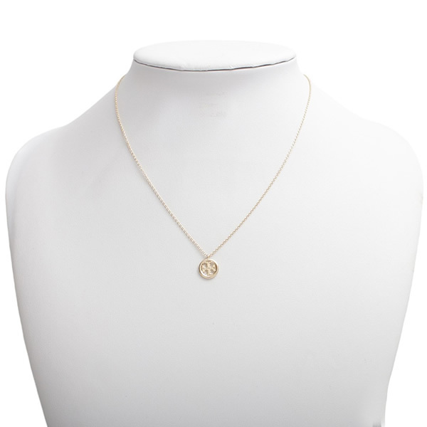 TORY BURCH ゴールドネックレス トリーバーチ ネックレス TORY BURCH MILLER PENDANT NECKLACE 137185