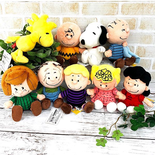 SNOOPY ルーシー ソフトビーンドール スヌーピー ぬいぐるみ グッズ