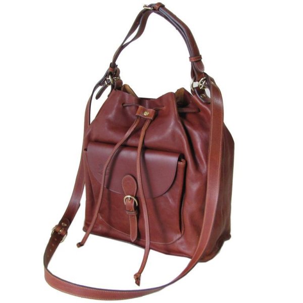 イルビゾンテ IL BISONTE 2WAY ショルダーバッグ ハンドバッグ SEPPIA 