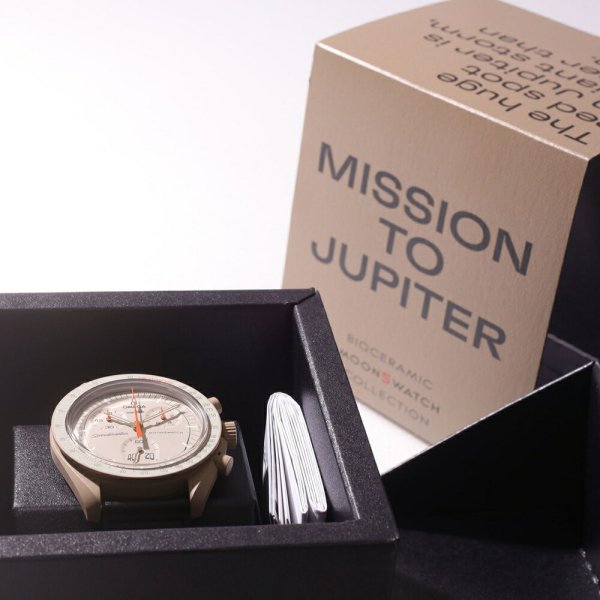OMEGA×Swatch MoonSwatch Mission to Jupiter バイオセラミック 腕時計 