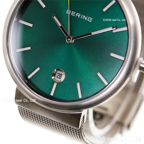 ベーリング BERING 腕時計 クラシック スカンジナビアン カービング
