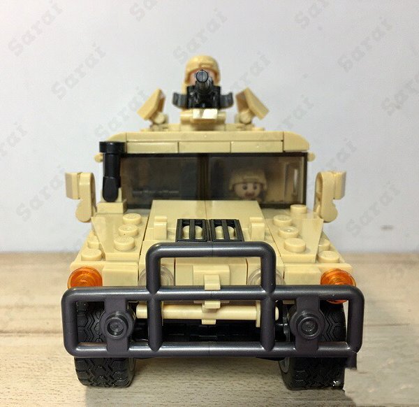 レゴ 互換 LEGO ブロック 模型 ハンヴィー軍用車輛 アメリカ軍