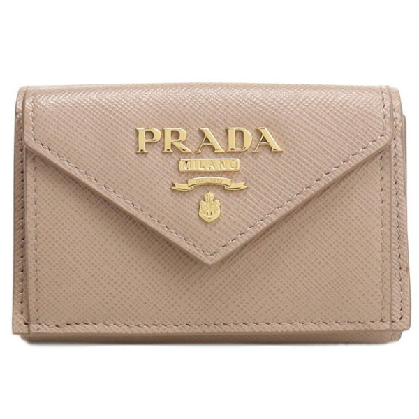 プラダ 三つ折り財布 レディース ブランド PRADA イタリア 1MH021 
