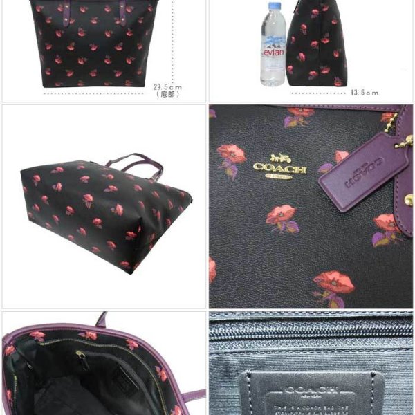 コーチ アウトレット COACH トートバッグ F73203 PVC ベルフラワー 