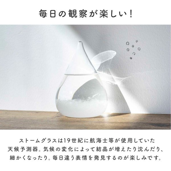 Tempo Drop mini【テンポドロップミニ】 ストームグラス インテリア 