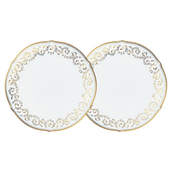 未使用 NORITAKE OPULENCE ディナープレート　パーティー　お祝い ノリタケ ソフィランス プレートペアセット SE6-126-3 内祝 快気祝い