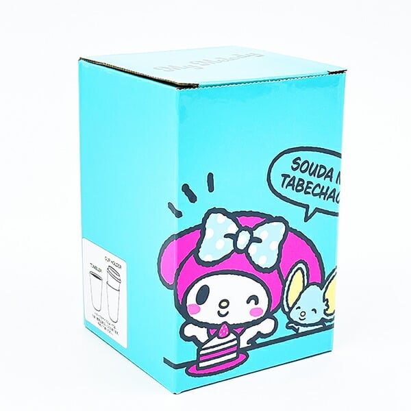 サンリオ マイメロディ ステンレスタンブラー (ブルー) コップ Sanrio