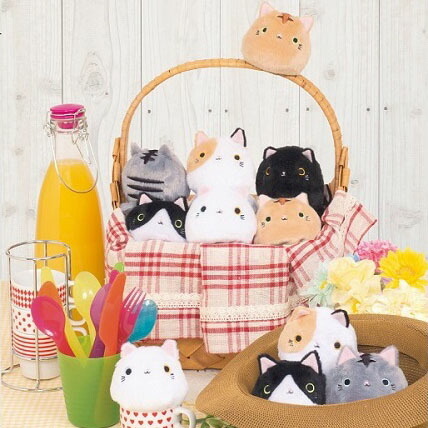 ねこだんご くろ 猫 ぬいぐるみ 猫 雑貨 猫グッズ ネコ グッズ ねこ