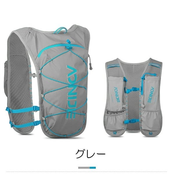 AONIJIE トレイルラン ランニングベスト トレラン ザック バック 5L 3