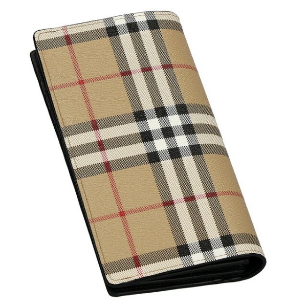 バーバリー 長財布 メンズ ブランド BURBERRY チェック 8069819 