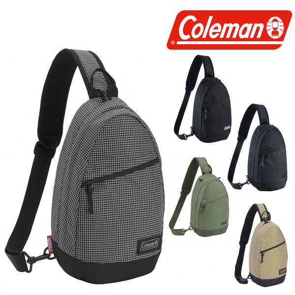 Colemanコールマン ワンショルダーバッグ スリングバッグ　グラフ コールマン バッグ ボディバッグ ワンショルダー 縦型 Coleman