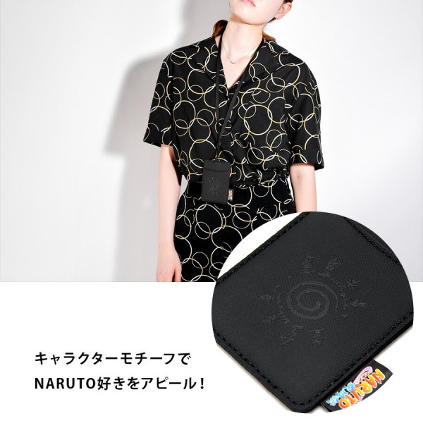 NARUTO疾風伝】NKP21025 パスケース 定期入れ IDカード入れ シンプル