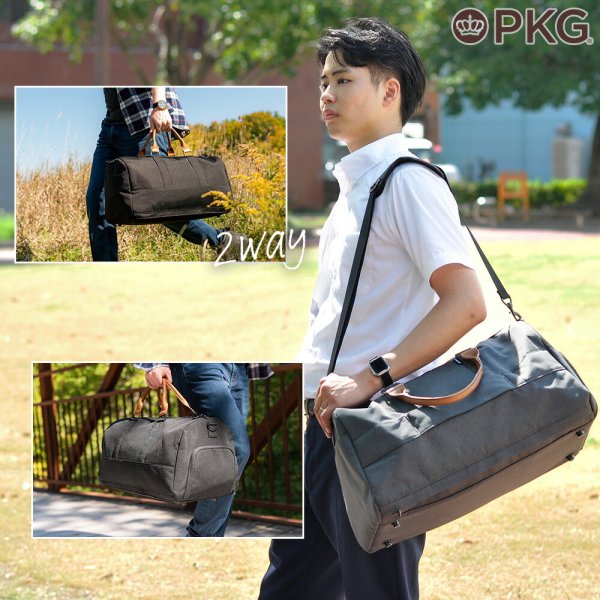 PKG ピーケージー バッグ ボストンバッグ ダッフルバッグ ショルダー 2