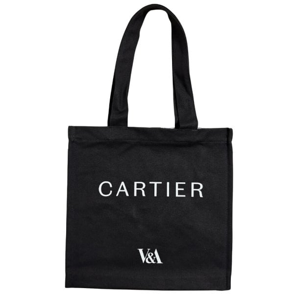 Cartier × V&A限定トートバッグ 英国製オーガニック カルティエ トートバッグ 限定 Cartier V&A 美術館 カルティエ展