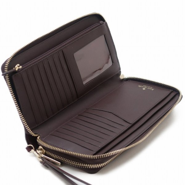 ケイトスペード kate spade 財布 長財布 ダブルジップ リストレット 