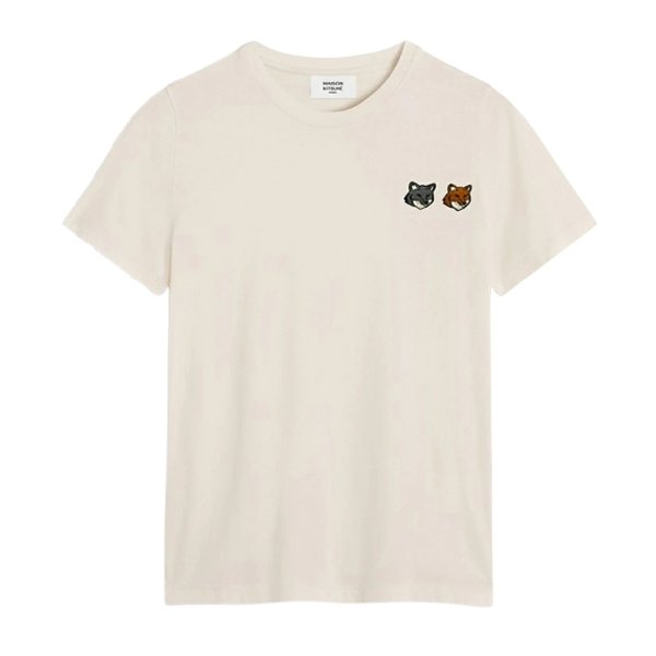 メゾンキツネ MAISON KITSUNE ダブル フォックスヘッド レギュラー T