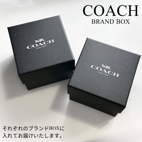 ペア収納ケース付き コーチ ペアウォッチ ブランド ペリー レザー 