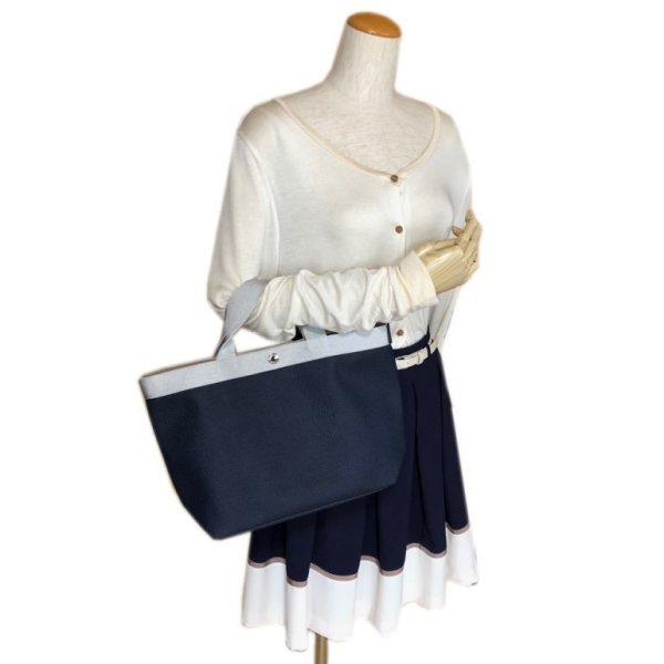 エルベシャプリエ Herve Chapelier トートバッグ レディース スクエア 