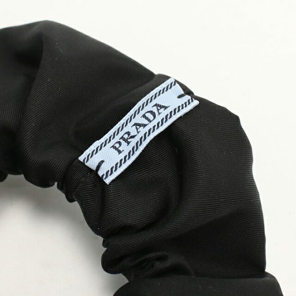 プラダ シュシュ レディース ブランド PRADA 1IF015 ブラック ヘア