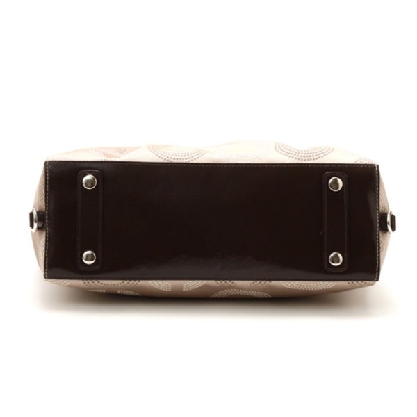 コーチ COACH ハンドバッグ 2way ショルダーバッグ エナメル レザー 