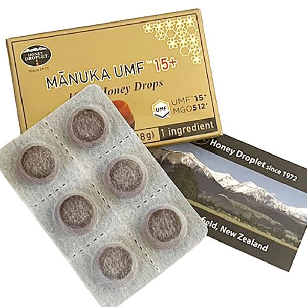 ハニードロップレット マヌカハニーUMF®15+（のど飴） ハニージャパン