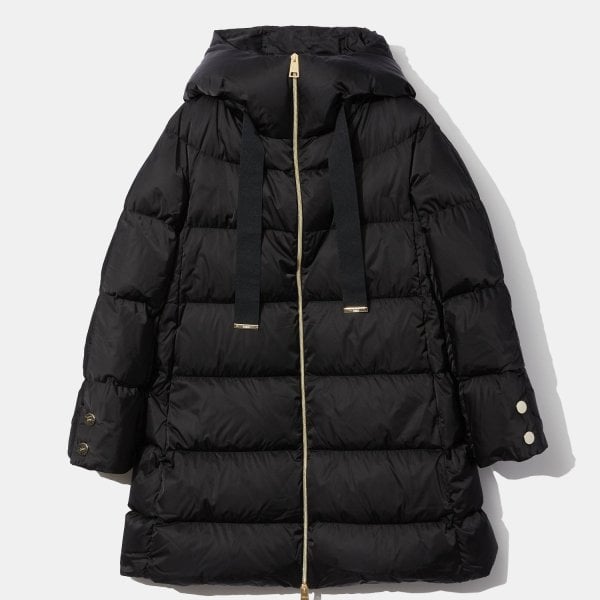 ヘルノ HERNO A-Shape エーシェイプ JACKET IN SATIN サテンAライン 