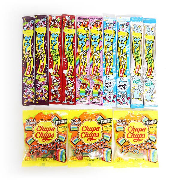 全国送料無料) お菓子 詰め合わせ チュッパチャップスサワーバイトグミ