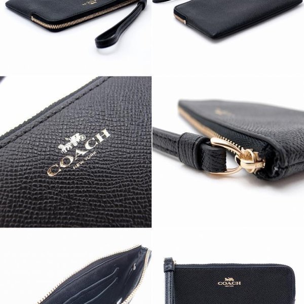 コーチ COACH ポーチ ハンドポーチ リストレット クラッチ 財布 