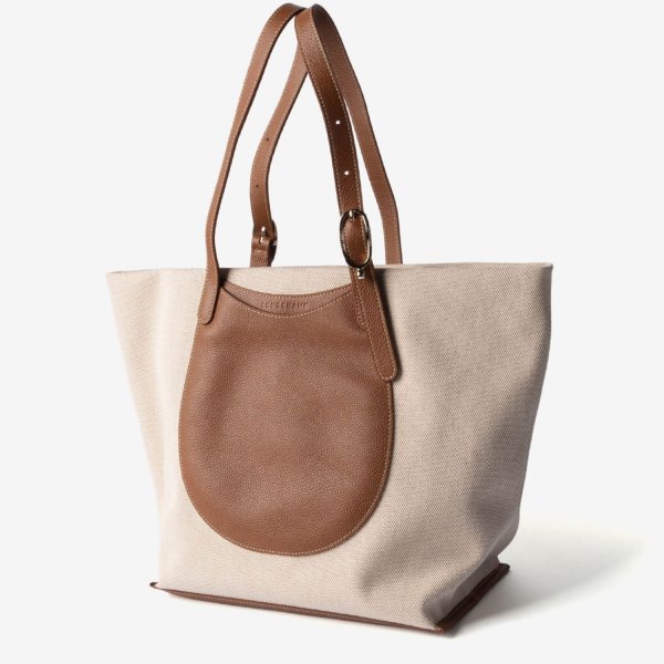 ロンシャン LONGCHAMP Le Foulonne Toile ル フローネ トワル XL