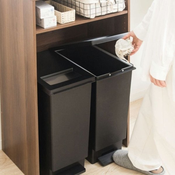 ダストボックス上ラック ゴミ箱上ラック 幅60cm スリム ゴミ箱上収納