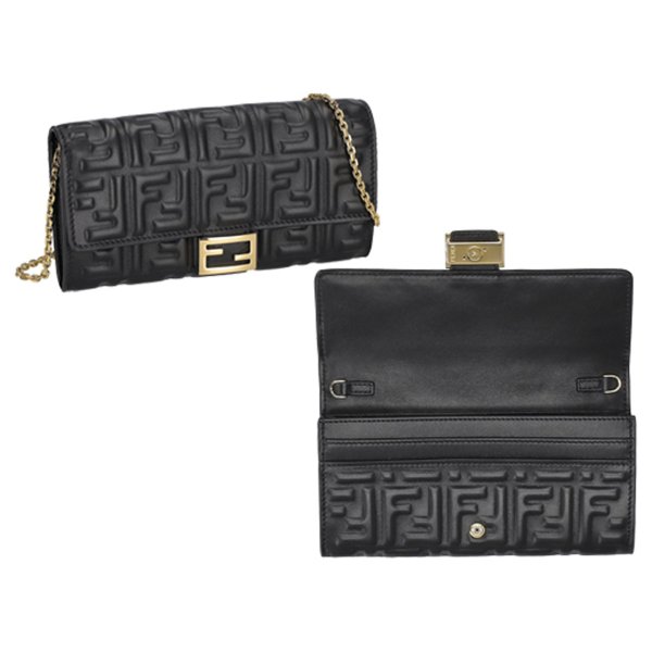 フェンディ FENDI 財布 長財布 小銭入れ付き ショルダーバッグ お財布 