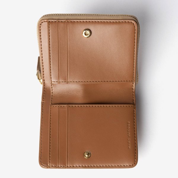マークジェイコブス MARC JACOBS THE LEATHER MINI COMPACT WALLET ザ